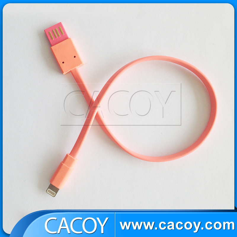 No iron shell USB lightning cable